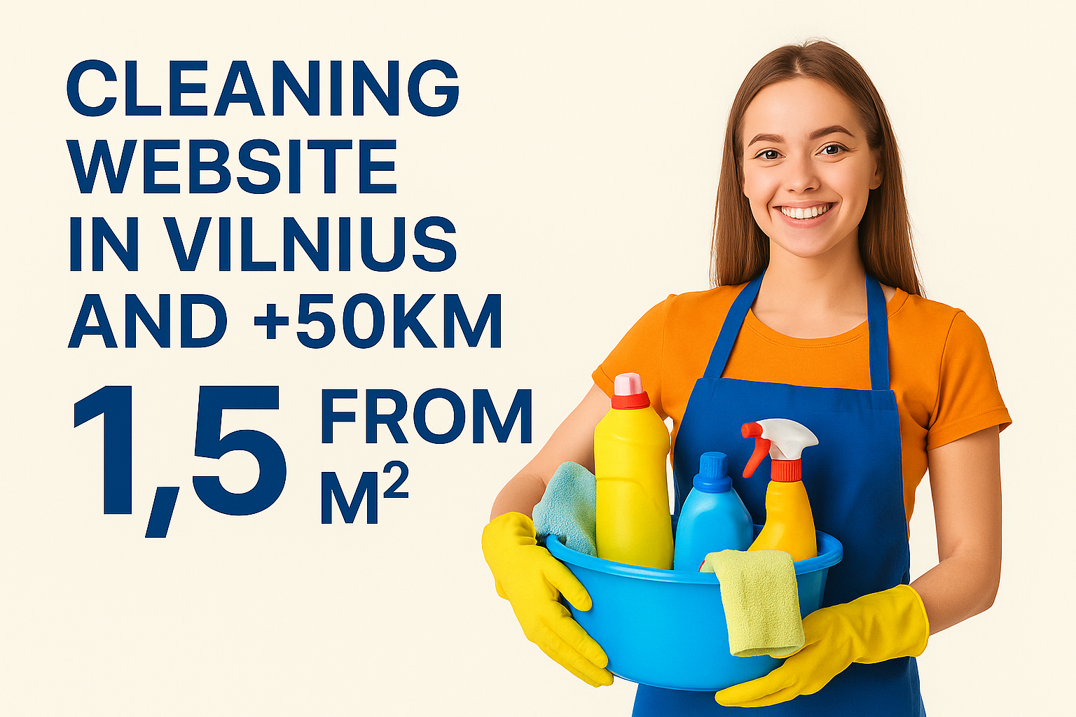 Cleaning Team in Vilnius, Lithuania